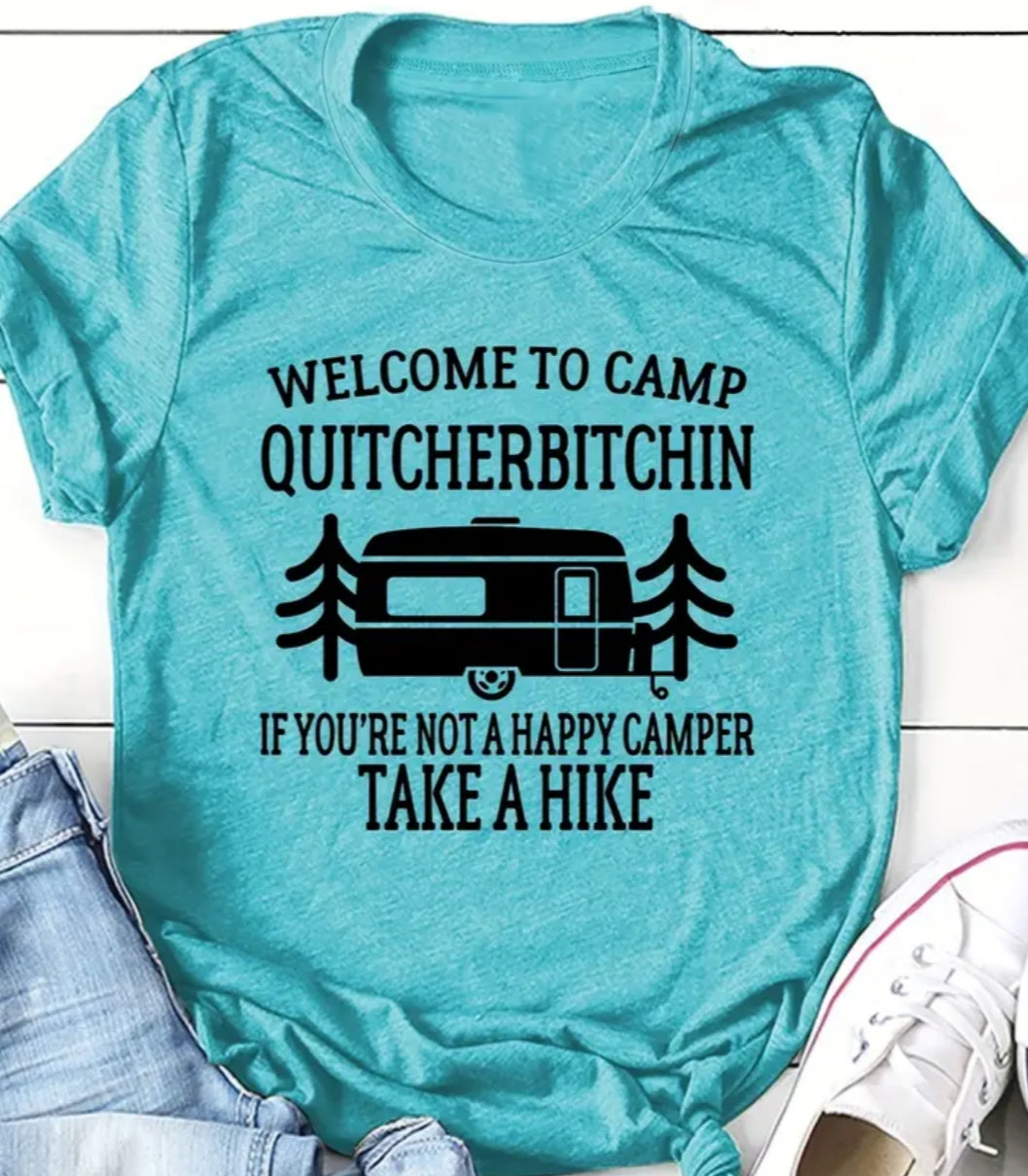 Quitcherbitchin' Green T-shirt (2 colors)